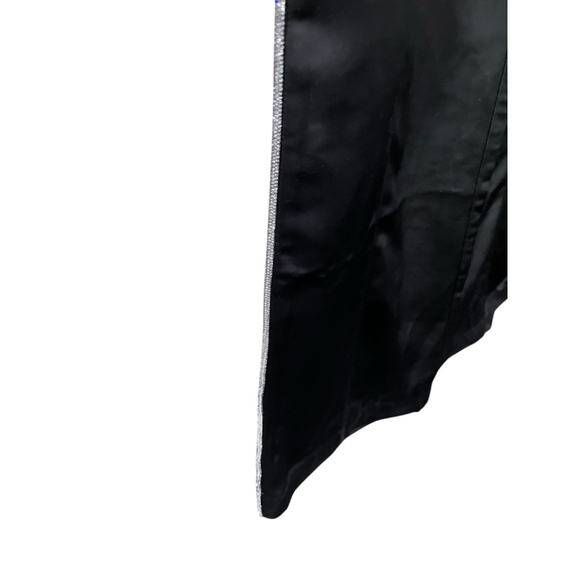 Jason Wu Black Wide Leg Rhinestone Atlas Pants Size 8 Pockets Women's High Rise - Picture 3 of 7